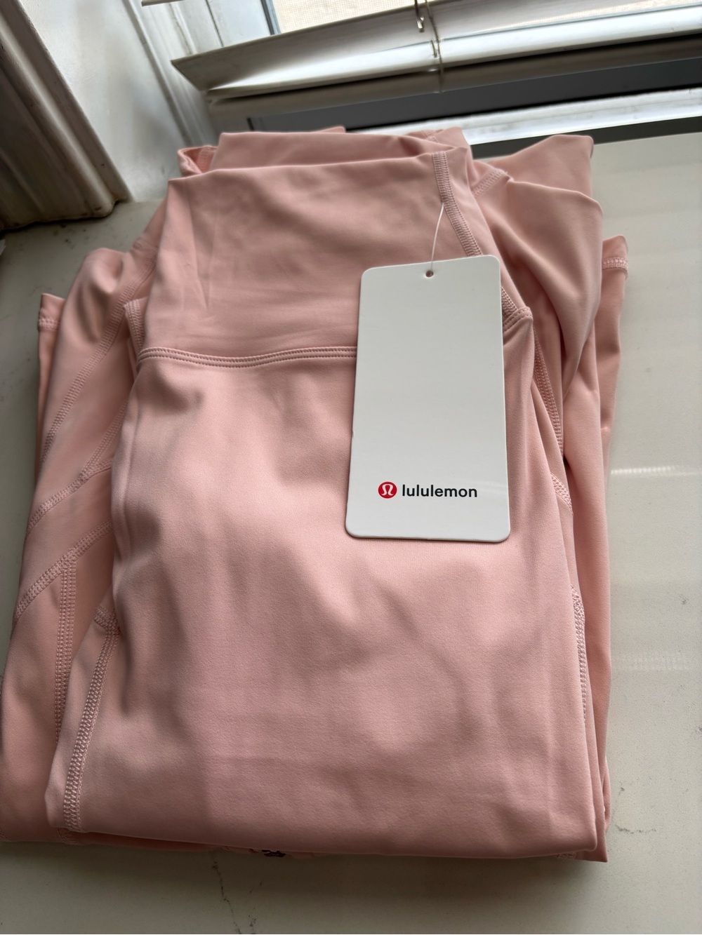 lululemon athletica Women’s Blush Pink High-Rise Leggings & Zip Jacket Set - Picture 3 of 3